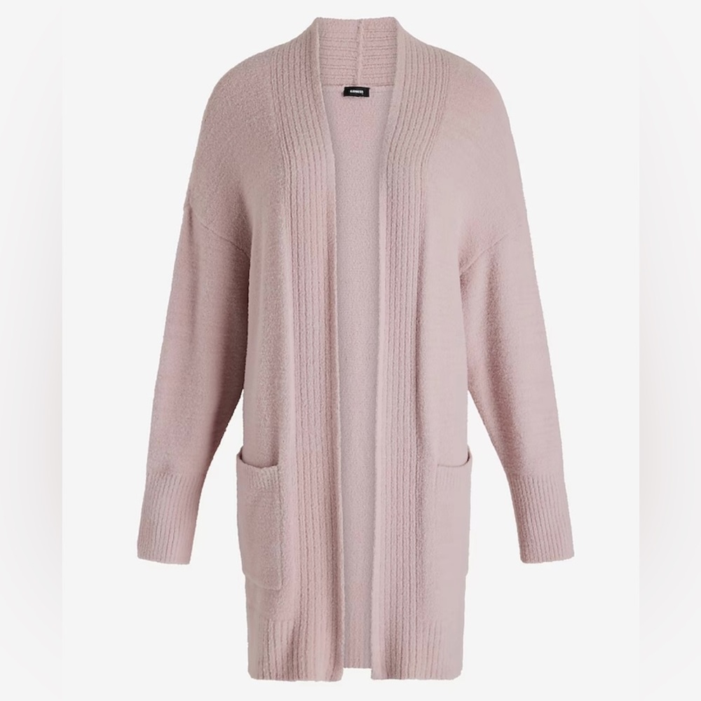 Express Long Cardigan Pink